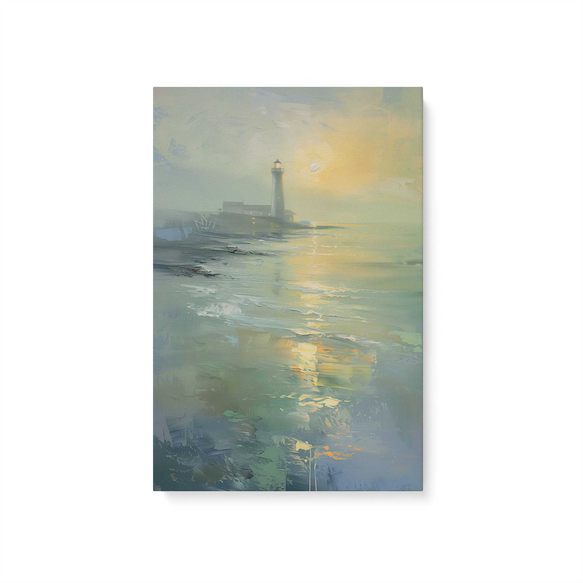 Guiding Light v2 Canvas Wall Art Print - Modern Home Decor for Living Room, Bedroom & Office