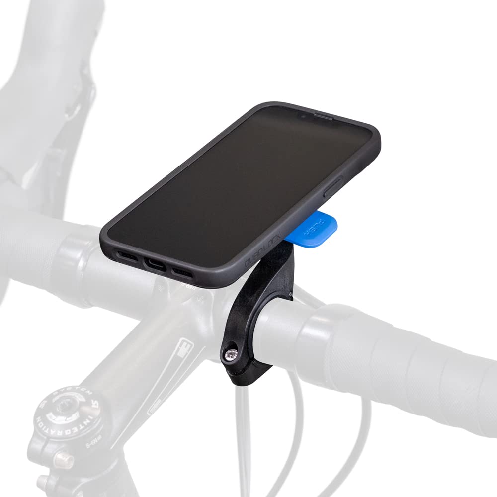Quad Lock Out Front Bike Phone Mount Kit with MAG Case for iPhone 13 Pro - Secure Cycling Phone Holder for Road & Mountain Biking, Commuting & Outdoor Adventures