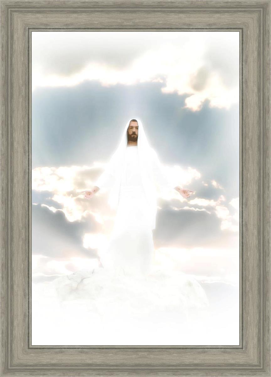 Behold My Beloved Son, Hear Him - Inspirational Christian Wall Art for Home & Church Decor - Perfect for Living Rooms, Bedrooms & Worship Spaces