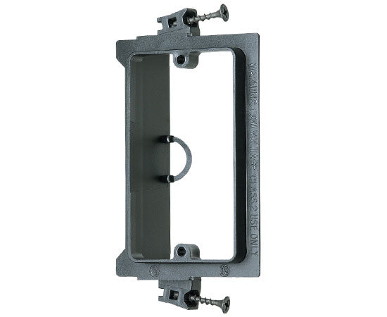 Low Voltage Mounting Bracket - 1 to 4 Gang Screw-On Electrical Box Bracket for Secure Outlet & Switch Installation | Ideal for Home, Office & Commercial Wiring Projects