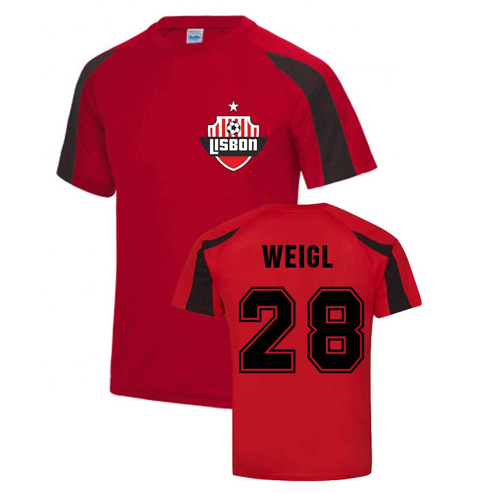 Julian Weigl Benfica Authentic Soccer Training Jersey - Red - Perfect for Football Practice, Fan Support & Match Day Outfits