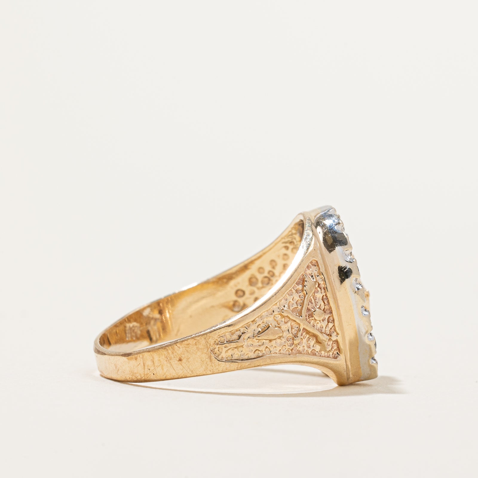 Diamond & Ruby Horse Cocktail Ring - 0.21ctw Gemstone, 0.02ct Diamond, Size 9 - Elegant Statement Jewelry for Women, Perfect for Parties, Weddings & Special Occasions