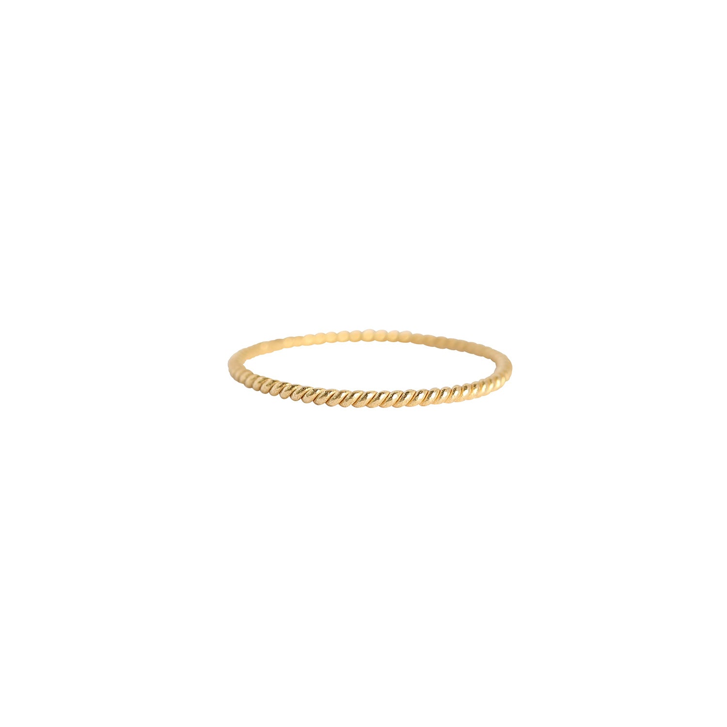 Elegant Twist Band Ring for Women - Sterling Silver Stackable Ring - Perfect for Everyday Wear, Gift Giving & Special Occasions