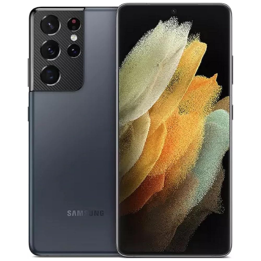 SAMSUNG Galaxy S21 Ultra 5G Unlocked Smartphone - 128GB Storage, 12GB RAM, 6.8
