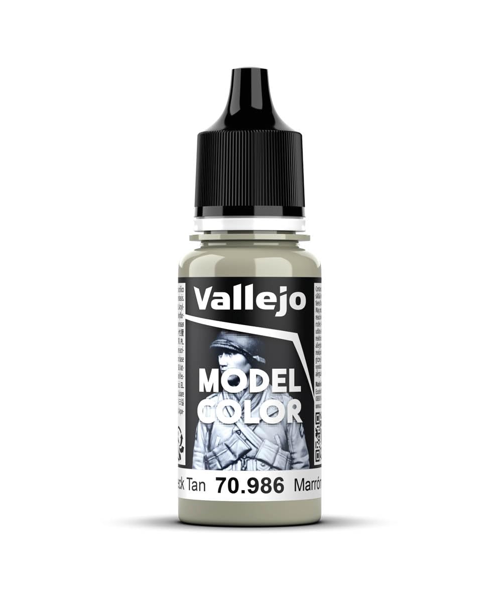 Vallejo Acrylic Paint - Deck Tan (70.886) - Premium Model Paint for Miniatures, Warhammer & Scale Models - Perfect for Hobbyists & Artists