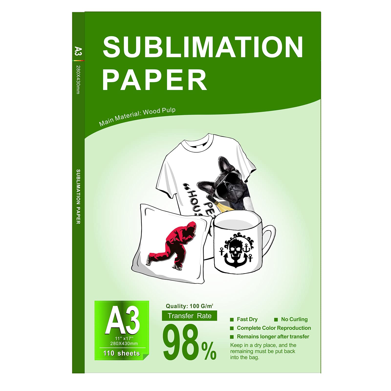 PlanetFlame Sublimation Paper 11x17