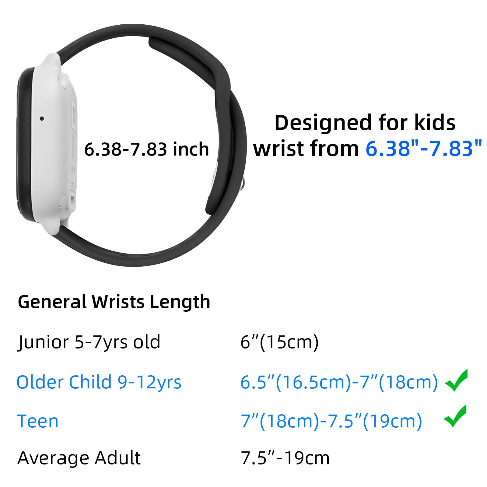 NewJourney Soft Silicone Replacement Band for Gizmo Watch 3/2/1 & Gabb Watch - 20mm Quick Release Watch Strap | Durable & Comfortable for Kids' Daily Wear, School & Outdoor Activities