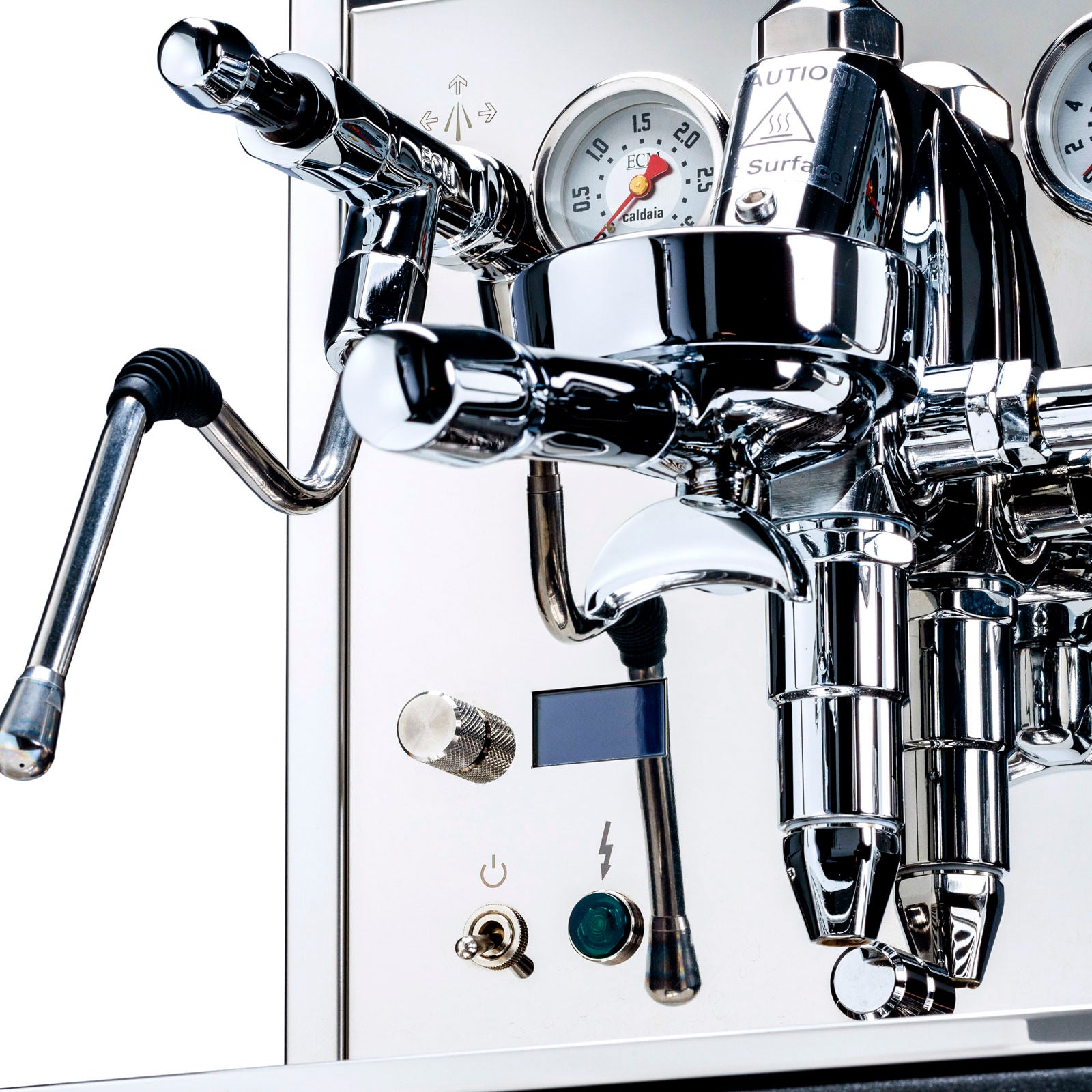 ECM Synchronika II Professional Espresso Machine - High-Performance Home & Commercial Coffee Maker for Barista-Quality Espresso, Cappuccino, and Latte - Perfect for Coffee Shops, Offices, and Home Kitchens