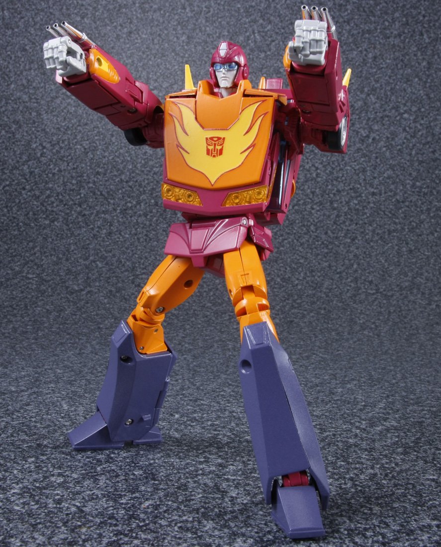 Hot Rodimus MP-28 Transformers Masterpiece Action Figure - Collectible Robot Toy for Adults & Kids - Perfect for Display, Gifts, and Transformers Fans