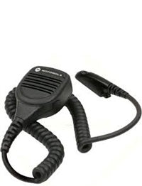 Motorola XPR6000 & XPR7000 Series Speaker Mic with RX Jack - Durable Two-Way Radio Accessory for Public Safety & Commercial Use