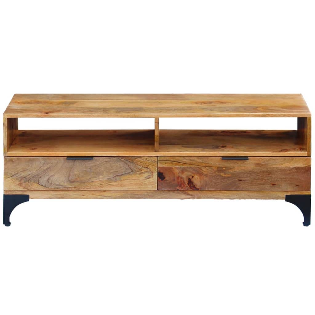 Premium Mango Wood TV Stand for Living Room - 47.2