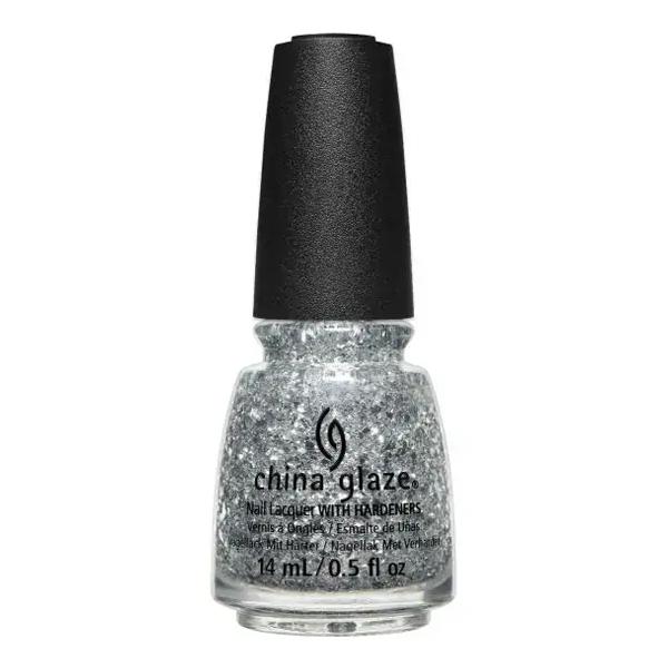 China Glaze She's Icy Nail Polish - 0.5 oz / 14.7ml - #58175 - Long Lasting Iridescent Blue Nail Lacquer for Manicures & Pedicures - Perfect for Parties, Weddings & Special Occasions
