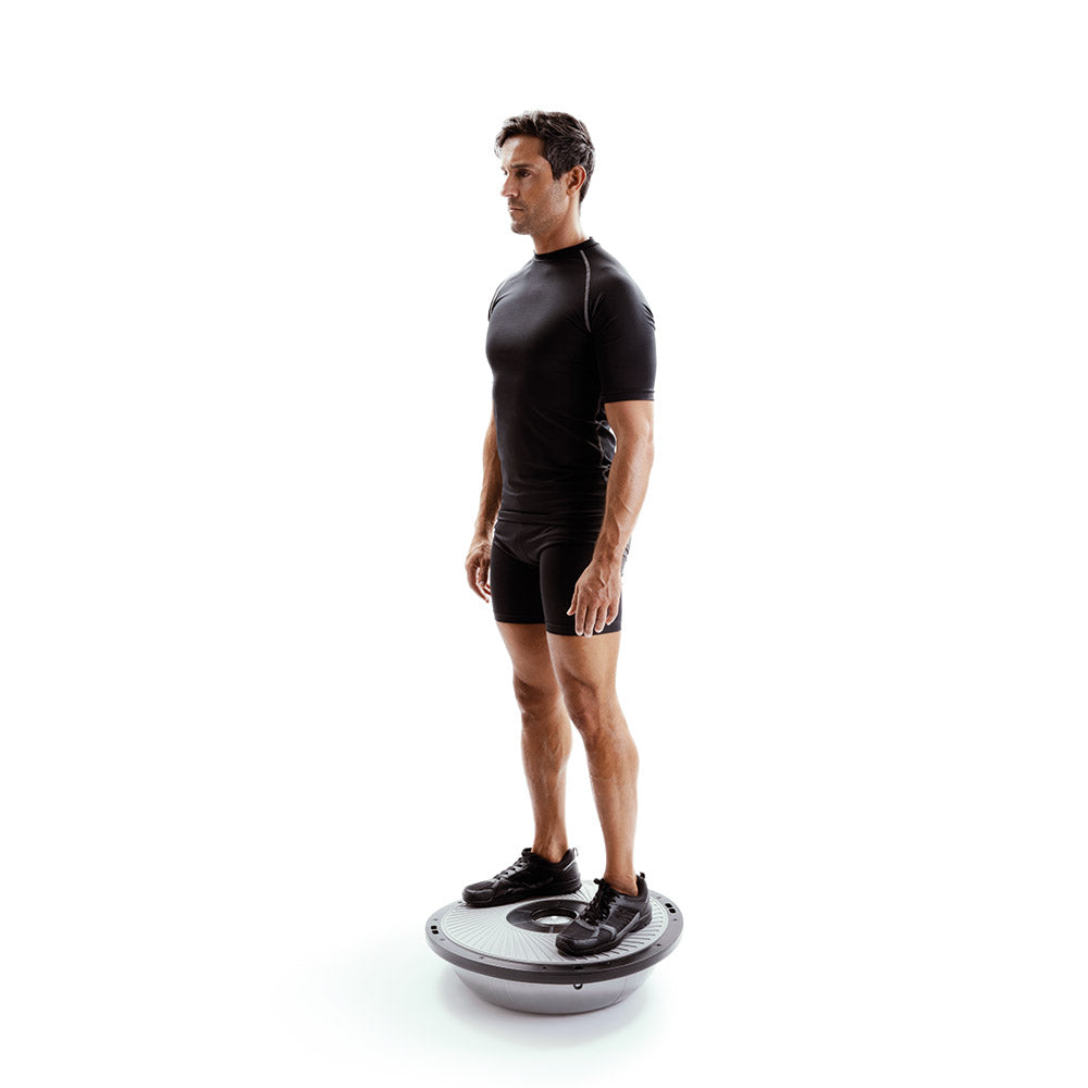 66Fit Balance and Core Trainer with Handles & Pump - Professional Stability Exercise Ball for Home Gym, Yoga, Pilates, and Physical Therapy Workouts