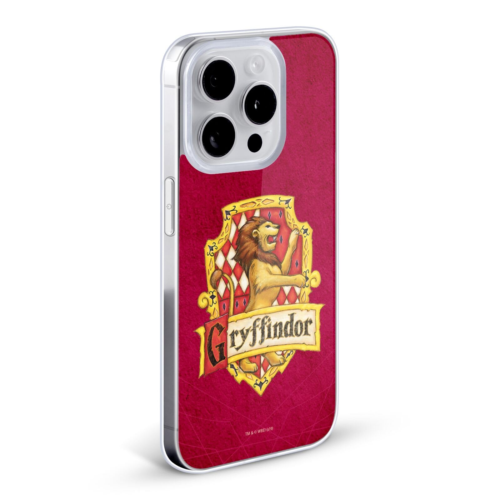Official Harry Potter Gryffindor Crest Sorcerer's Stone Soft Gel Case for iPhone X/Xs - Premium Licensed Phone Cover for Wizards & Fans - Perfect for School, Cosplay & Movie Nights