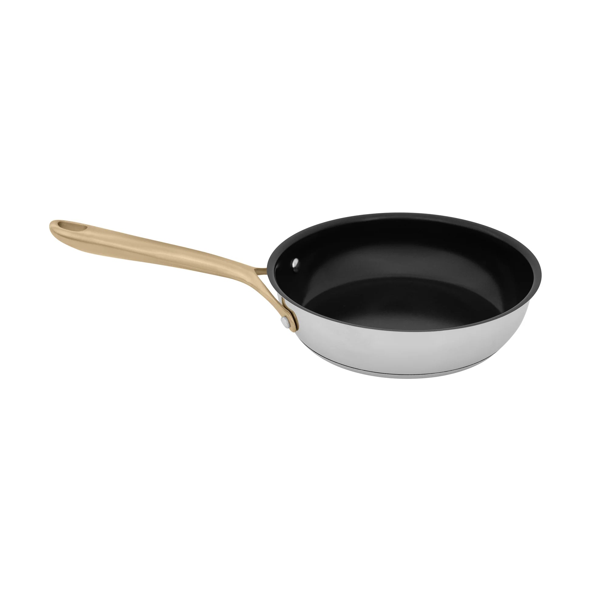 ZLINE 10-Piece Non-Toxic Stainless Steel & Ceramic Non-Stick Cookware Set - Healthy Cooking for Family Meals, Baking & Everyday Kitchen Use (CWSETL NS 10)