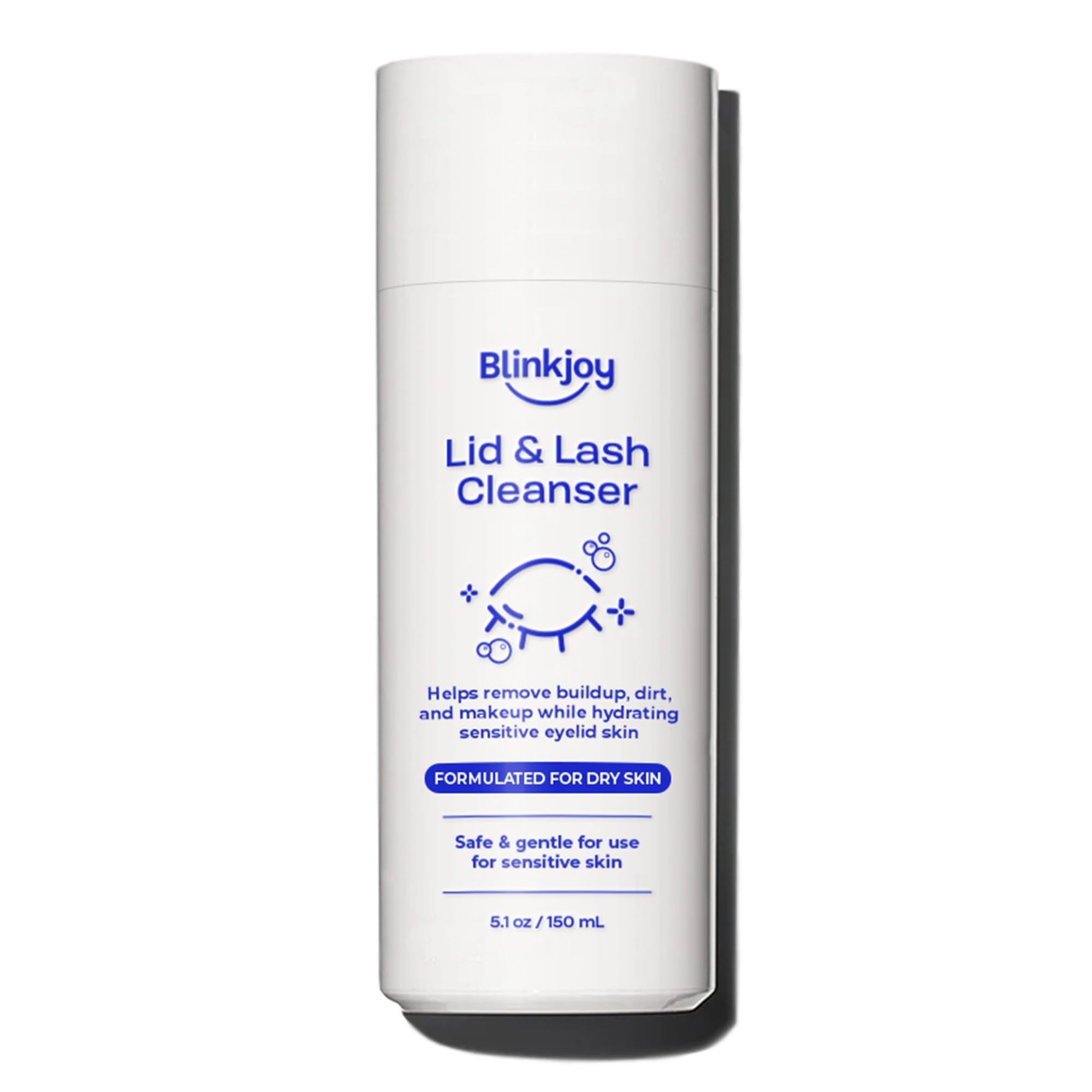 Lid & Lash Cleanser for Eyelid Hygiene - Gentle Formula to Remove Buildup, Dirt, Oil & Makeup - Perfect for Daily Eye Care & Sensitive Skin