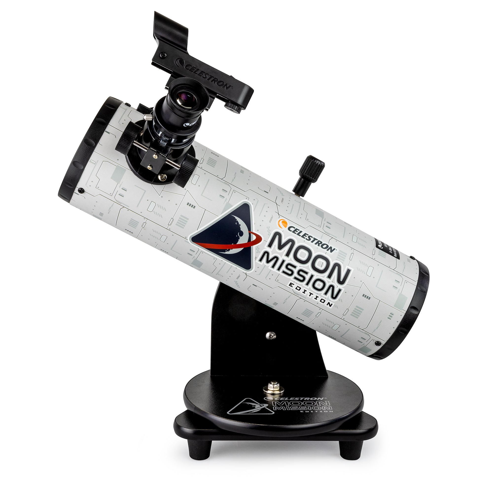 Moon Mission 100mm Tabletop Dobsonian Telescope - Portable Astronomy Telescope for Beginners, Adults & Kids - Perfect for Stargazing, Moon Observation & Backyard Astronomy