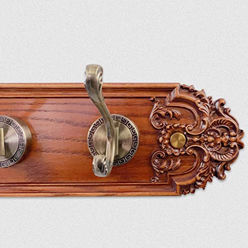 Light Luxury Wall-Mounted Coat Rack - European Style Entryway Hooks for Jackets, Hats & Bags | Space-Saving Durable Coat Hanger (Size B) for Hallway, Bedroom or Office Organization