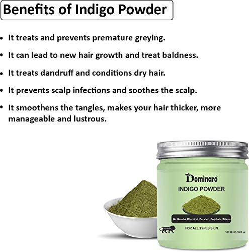 Organic Indigo & Shikakai Powder for Hair & Skin Care - 200g Combo Pack for Natural Beauty