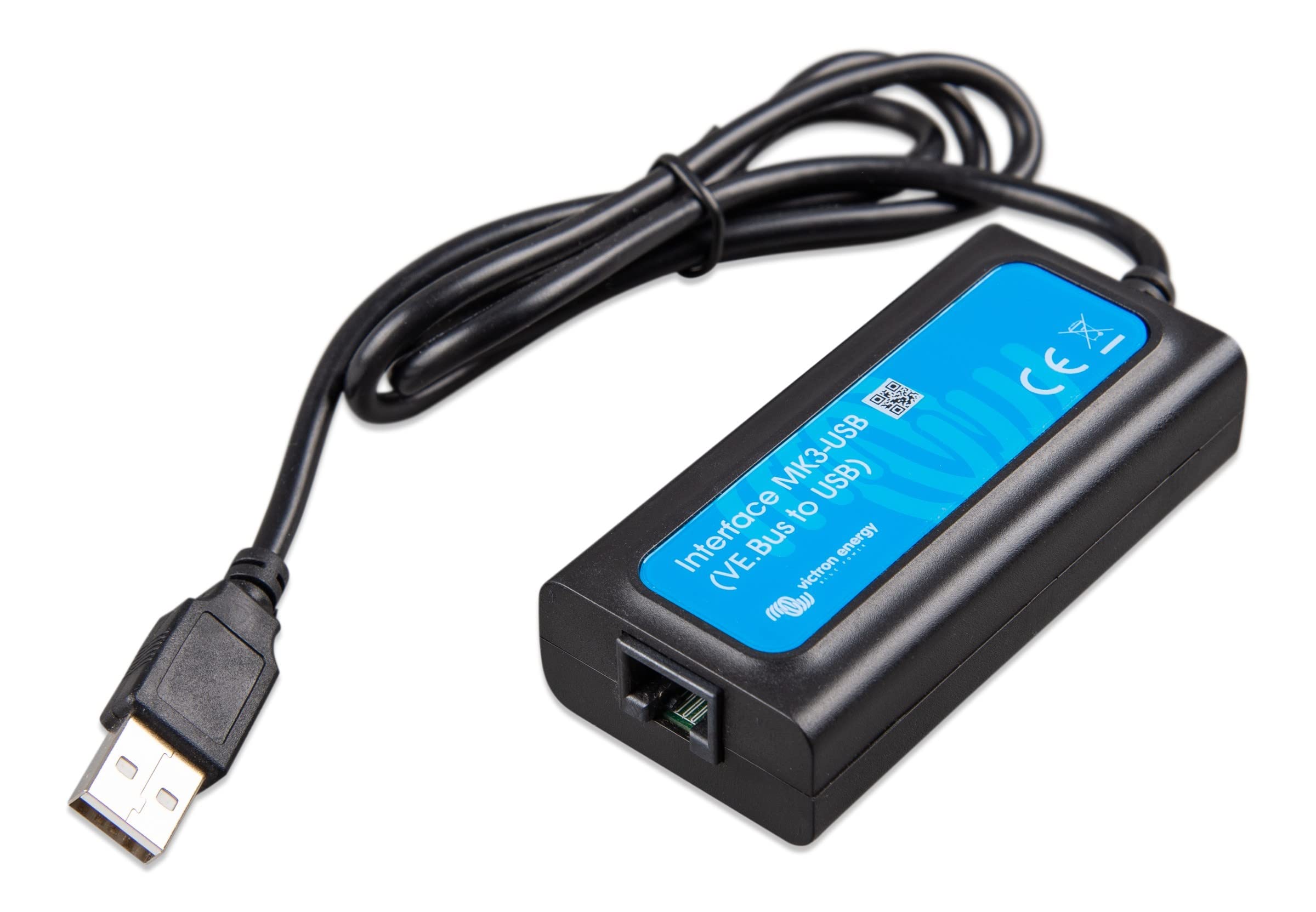 Victron Energy VE.Bus to USB-C Interface MK3 - High-Speed Data Transfer for Marine, RV & Off-Grid Solar Systems | Perfect for Remote Monitoring & Control