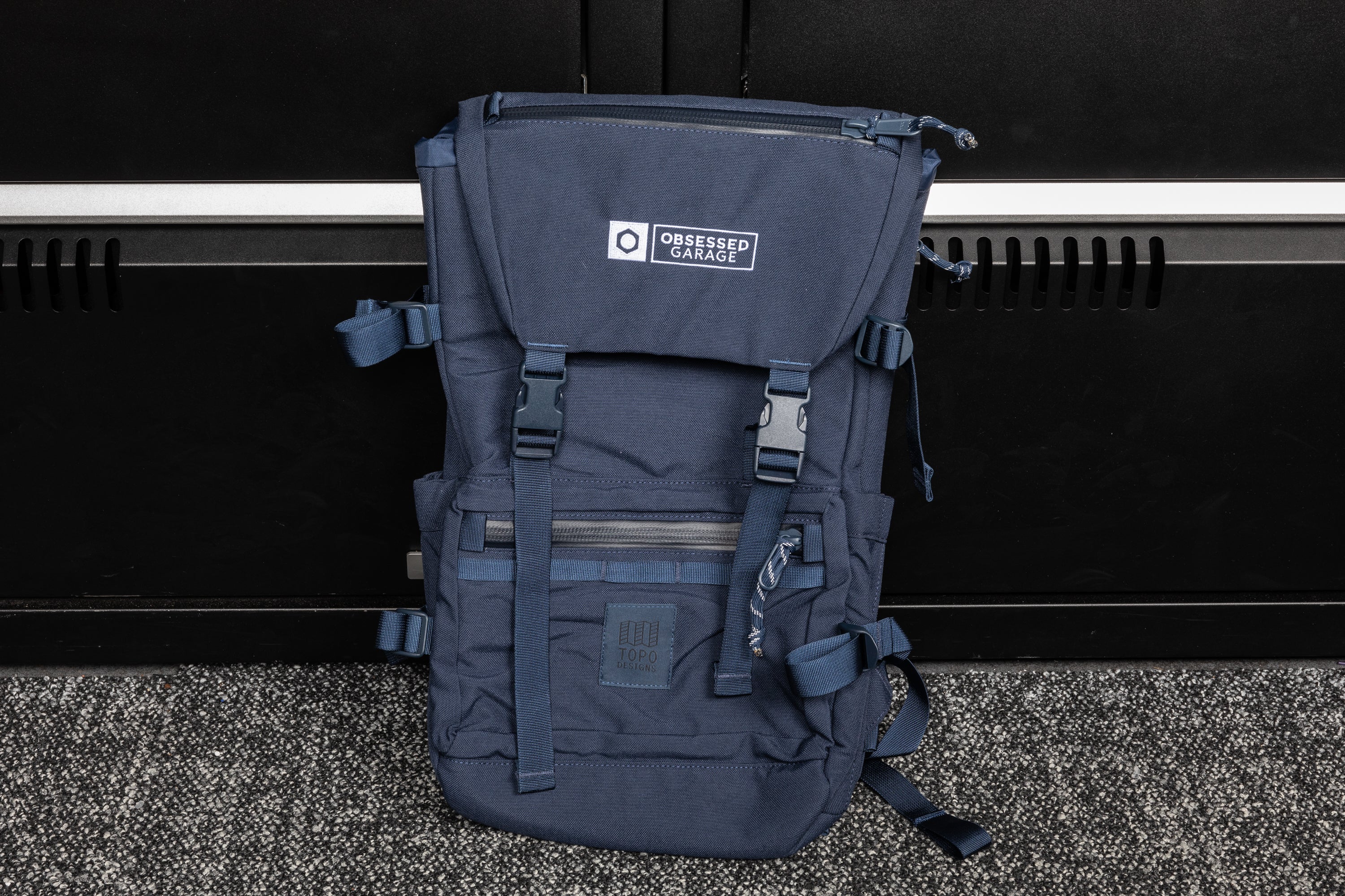 Obsessed Garage Backpack - Durable Waterproof Car Detailing Backpack for Tools & Supplies - Perfect for Auto Enthusiasts & Professional Detailers