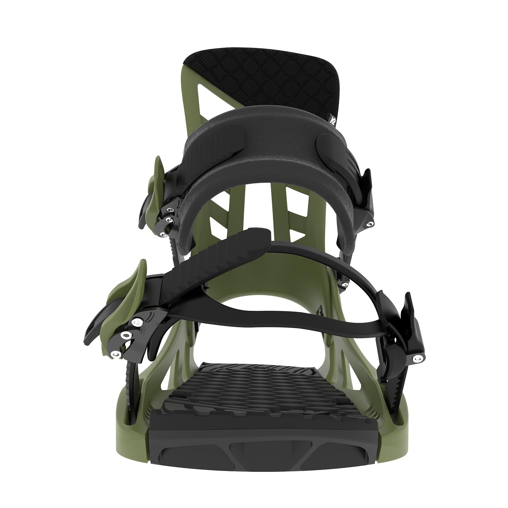K2 Indy Men's Snowboard Bindings - All-Mountain Freestyle Riding for Snowboarding Enthusiasts | Perfect for Park, Powder & Backcountry Adventures