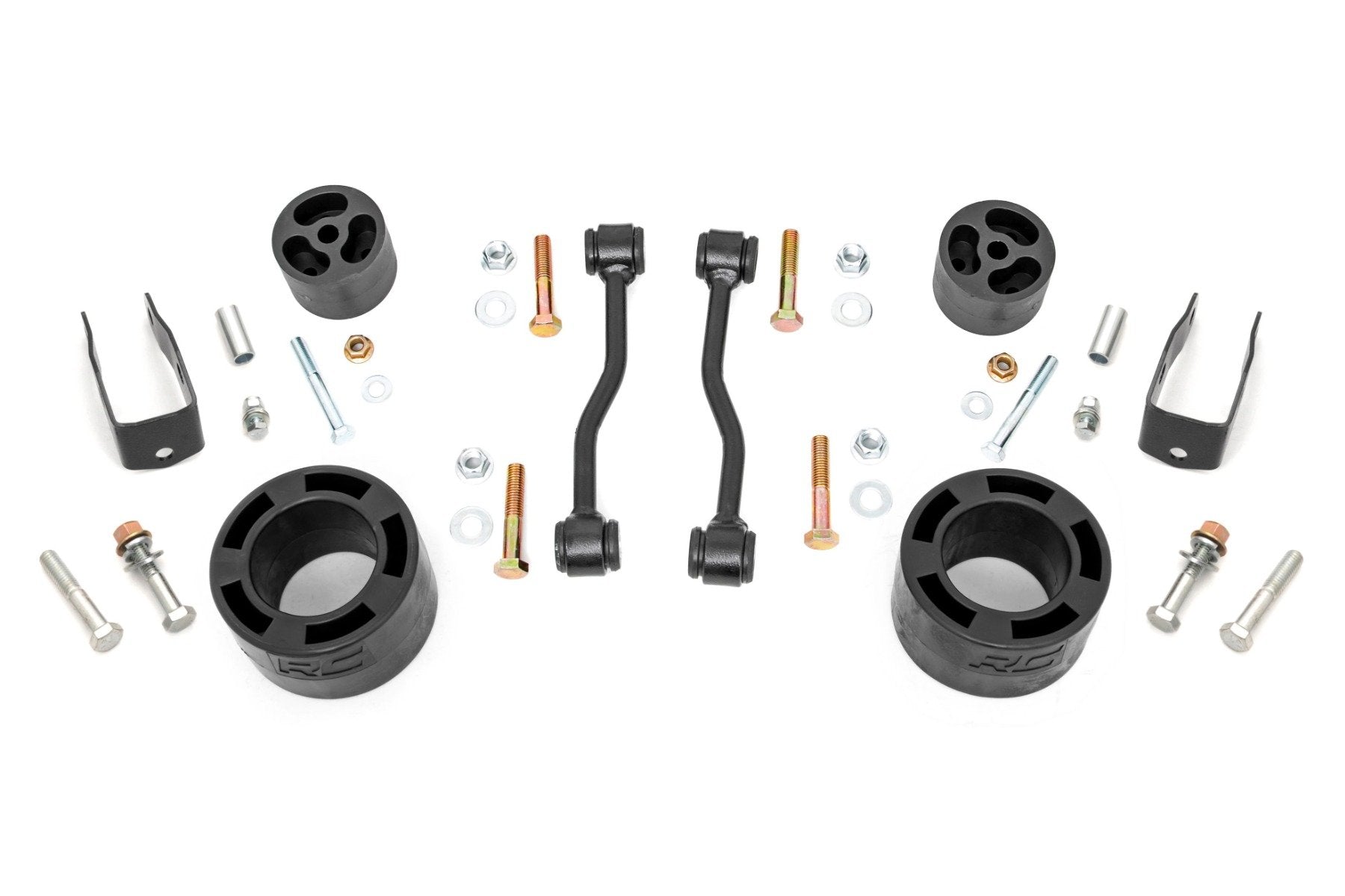 2.5 Inch Leveling Kit for Jeep Gladiator JT 4WD (2024-2025) - Heavy Duty Suspension Lift Spacers - Off-Road Upgrade for Improved Ground Clearance & Level Ride | Perfect for Trail Riding, Overlanding & Truck Customization