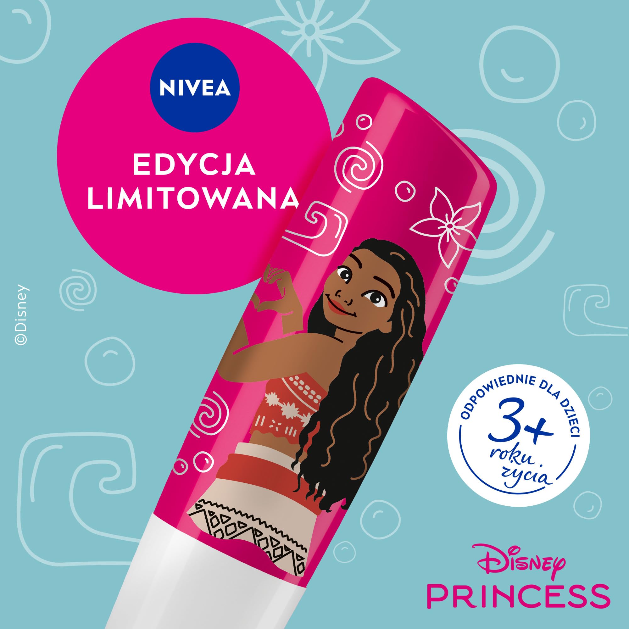 NIVEA Watermelon Shine Lip Balm (4.8g) - Organic Jojoba Oil, 24H Hydration, Moisturizing & Nourishing Lip Care Stick for Soft & Shiny Lips - Perfect for Daily Use, Travel, and Dry Weather Protection