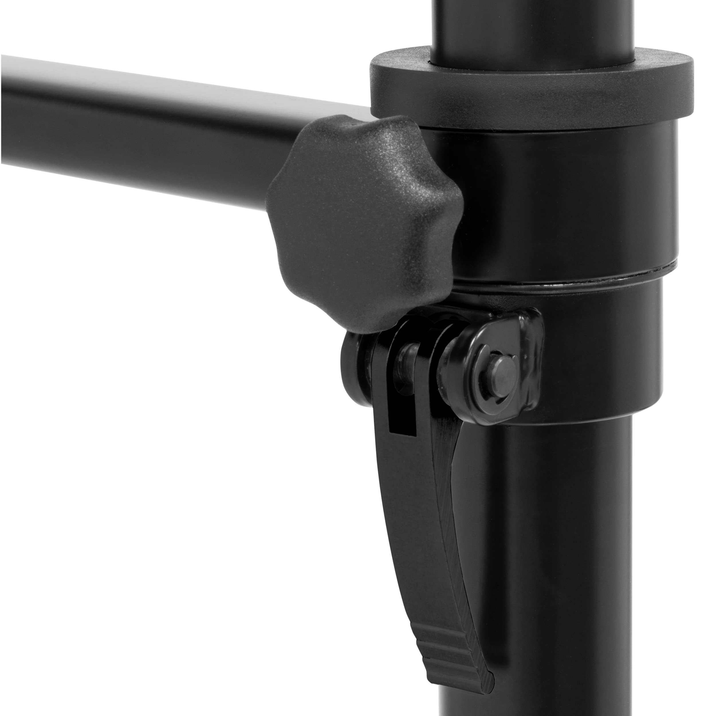 Adjustable Prism Projector Tabletop Stand with Clamp Base - Portable Desktop Projector Mount for Home Theater, Office Presentations & Classroom Teaching