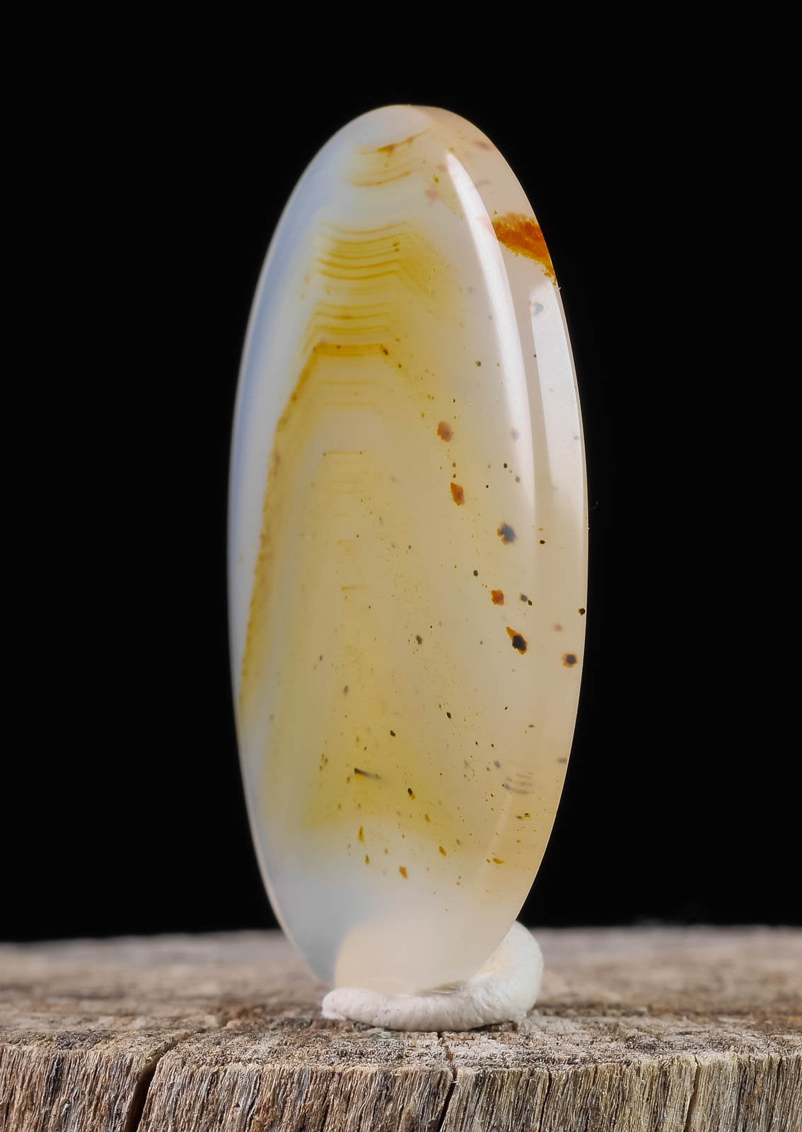 IRIS AGATE Crystal Cabochon Oval - Natural Gemstone for Jewelry Making, Healing Crystals, and DIY Crafts | Perfect for Pendants, Rings, and Spiritual Healing