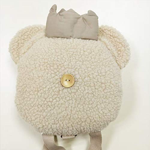 Obahdirry Cute Cartoon Plush Backpack for Kids - Soft Baby School Bag with Snack & Toy Storage - Fun Room Decoration for Boys & Girls - Perfect for School, Travel & Playtime