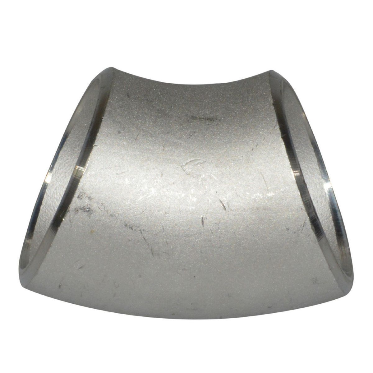 Stainless Steel 45 Degree Long Radius Elbow - SS316 Butt Weld Fitting - ASME B16.9 Approved - for Industrial Piping, Plumbing & HVAC Systems