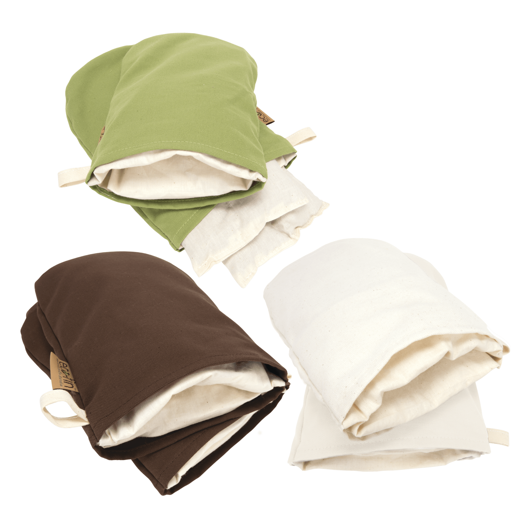 Eco-Friendly Herbal Mitts with Covers - 1 Pair for Spa, Massage & Relaxation at Home or Salon