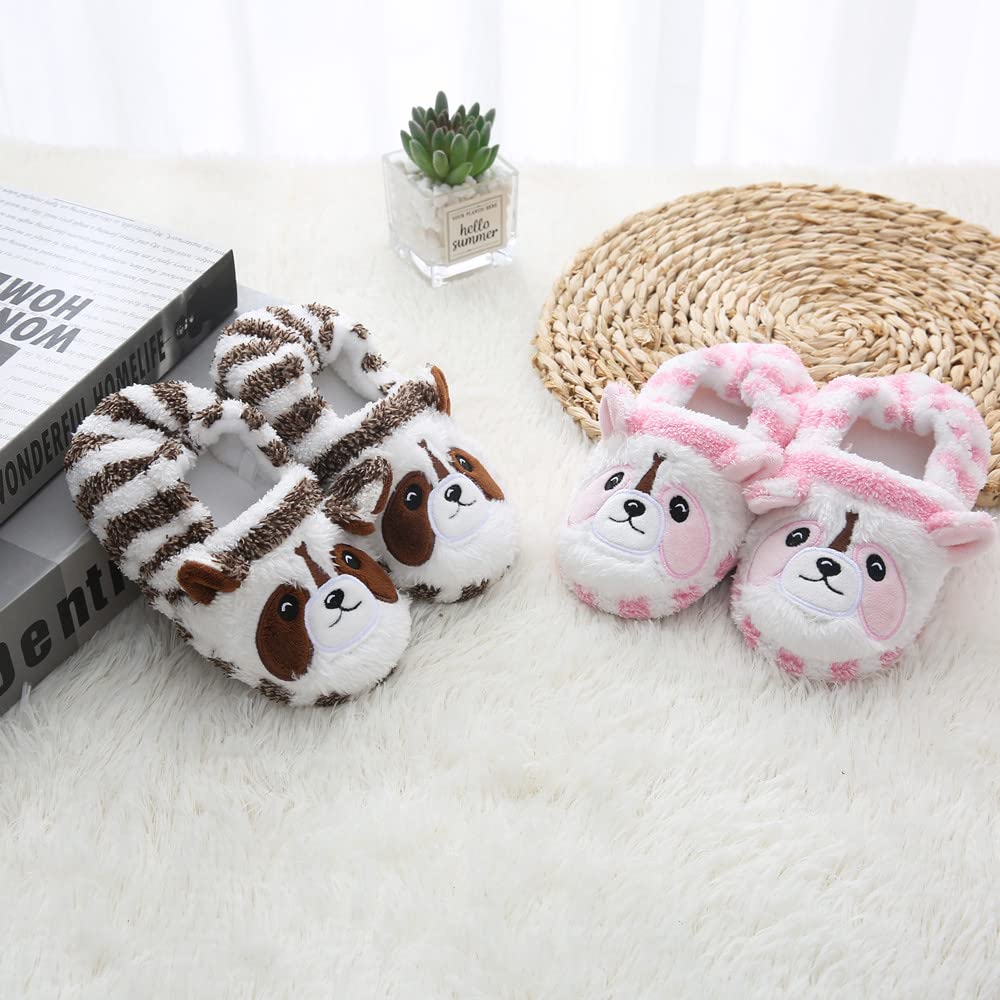 Premium Soft Baby Girls' House Slippers - Cozy Indoor Shoes for Toddlers & Infants - Perfect for Playtime, Nursery & Home Comfort