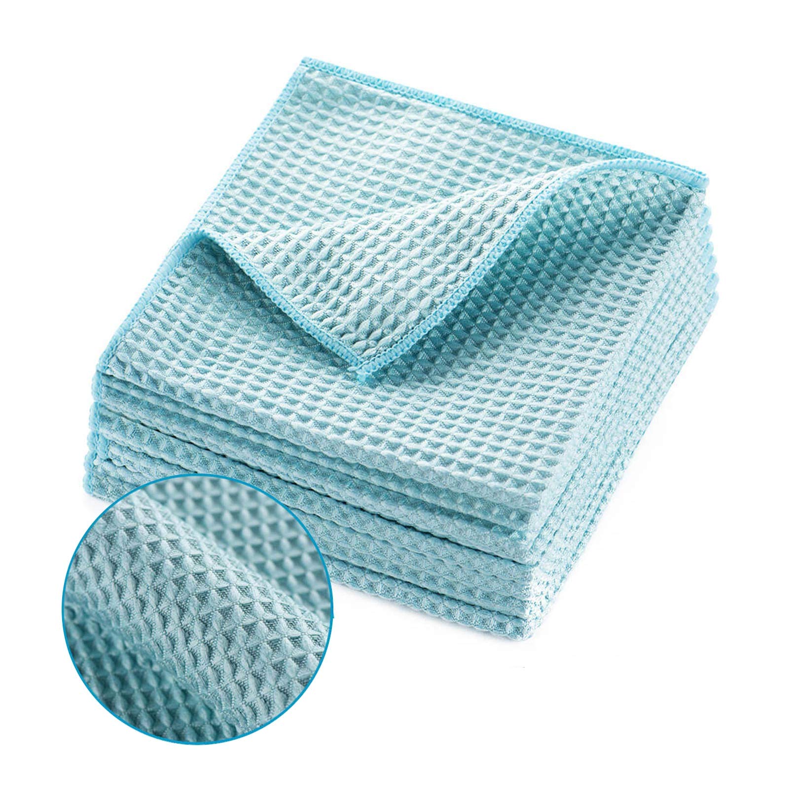 Premium Waffle Weave Microfiber Towels - 12x12