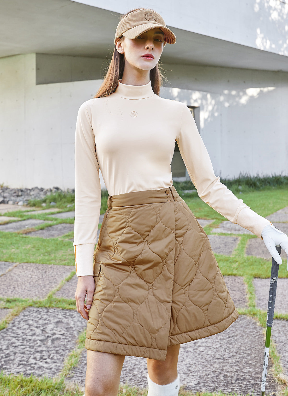 Quilted Cover Up Wrap Skirt for Women - Stylish Beachwear, Swimwear Cover Up, Summer Fashion Skirt for Vacation & Poolside Lounging