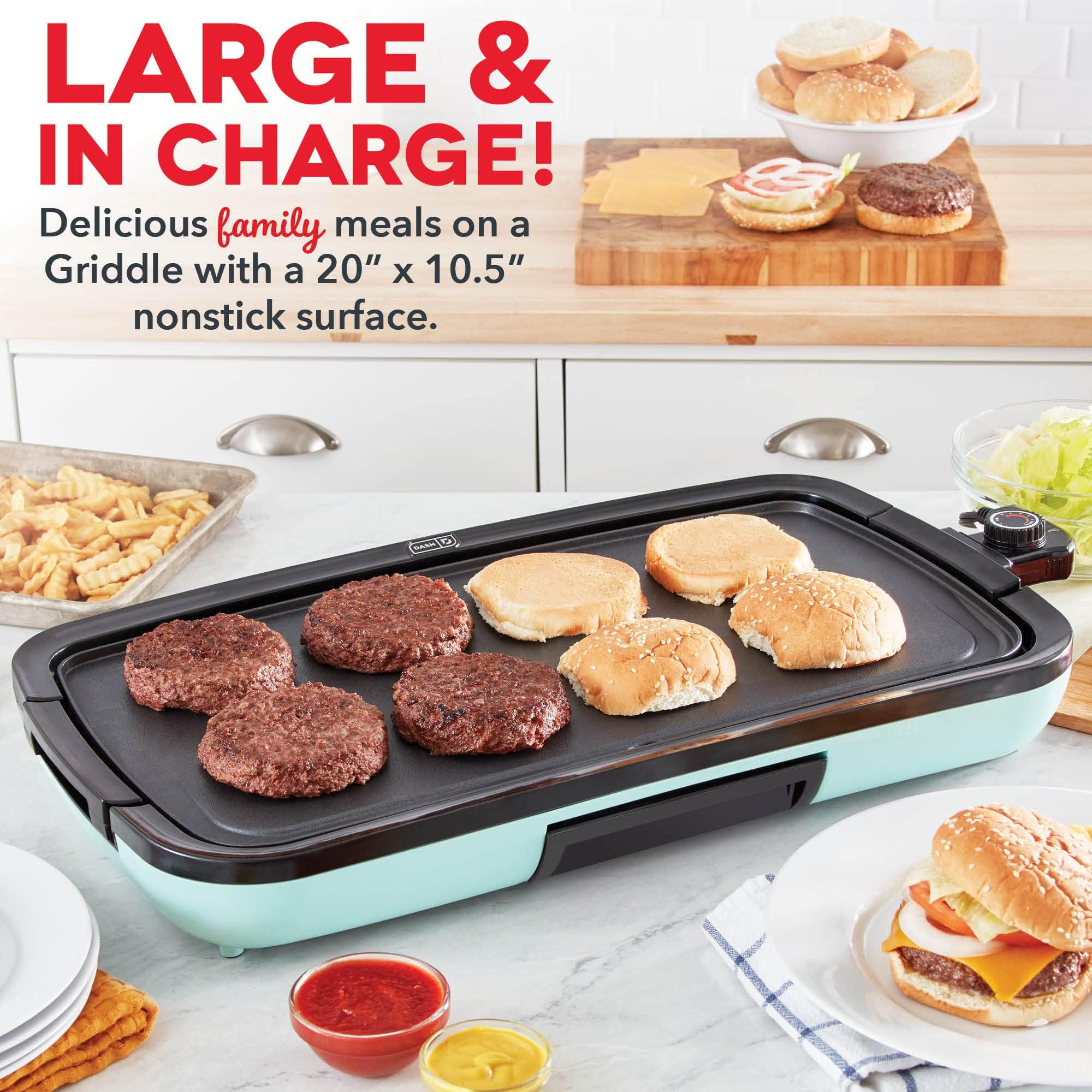 DASH Deluxe 1500-Watt Electric Griddle - 20