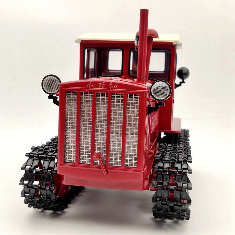 1:12 Scale China Dongfanghong 54 Tracked Tractor Diecast Model Car - Limited Edition Collectible Toy Vehicle for Adults, Farm Equipment Replica, Perfect for Display, Gifts & Agricultural Enthusiasts