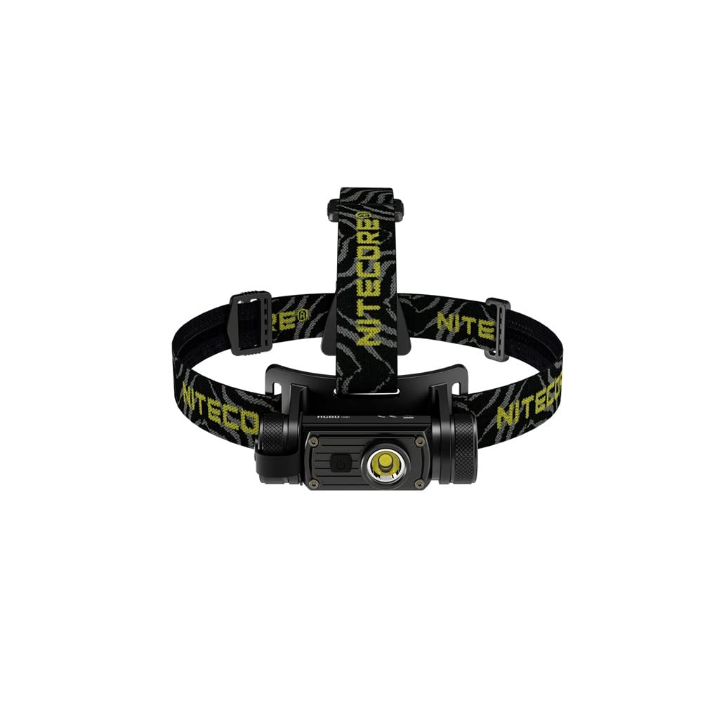 TONPOP Rechargeable LED Headlamp for Camping, Hiking & Running - USB Charging, Long Battery Life, Adjustable Headband - Perfect for Night Outdoor Activities (Black)