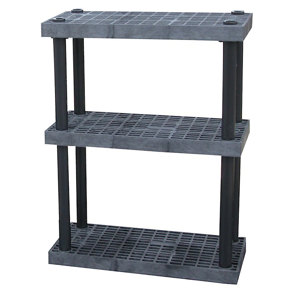 Dura-Shelf Adjustable Plastic Shelving Unit - 36