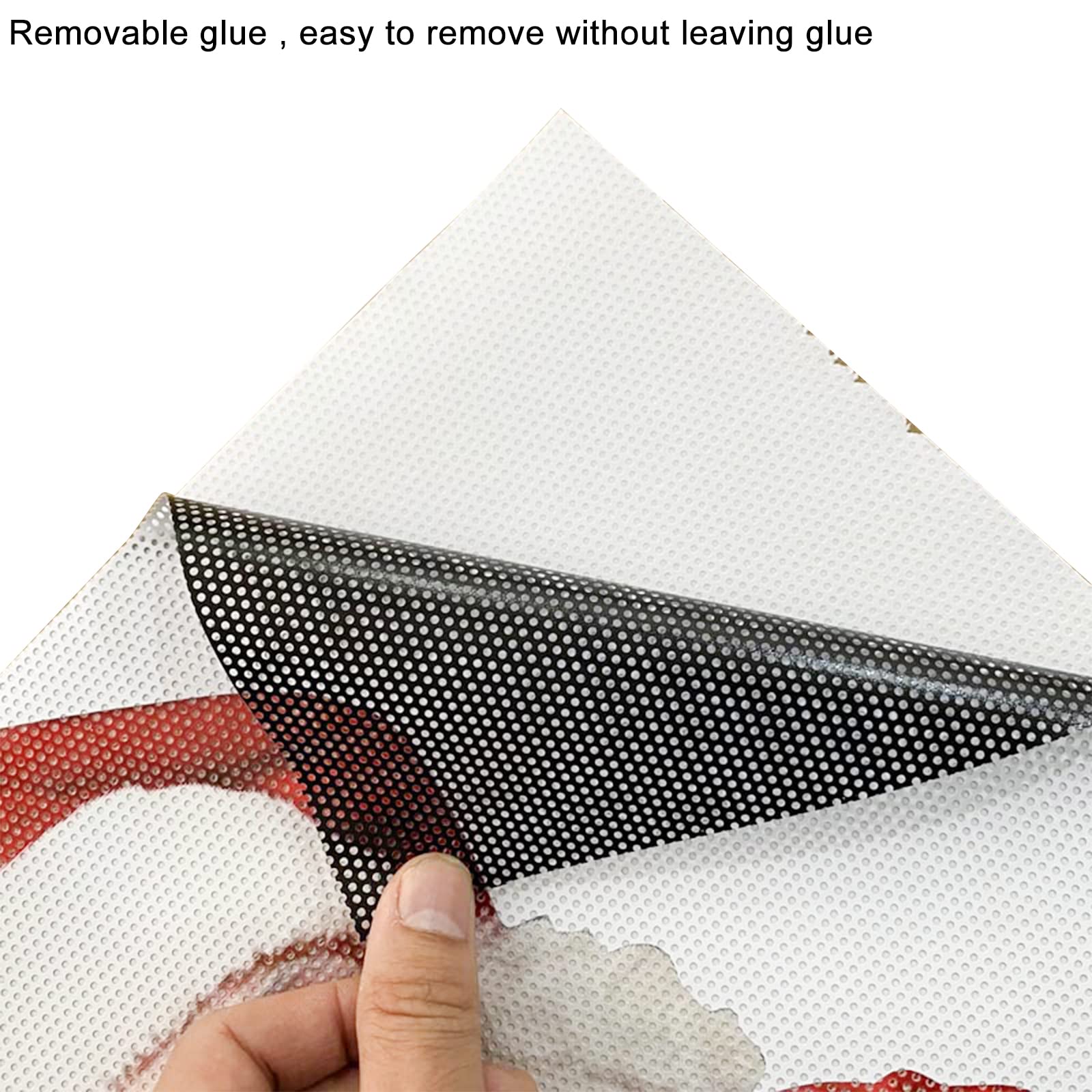 Funny Santa Claus Car Window Stickers - 2 Pack PVC Self-Adhesive Christmas Decals for Rear Windows (11.8x11.8 Inches) - Perfect for Holiday Car Decorations & Christmas Party Vehicle Decor