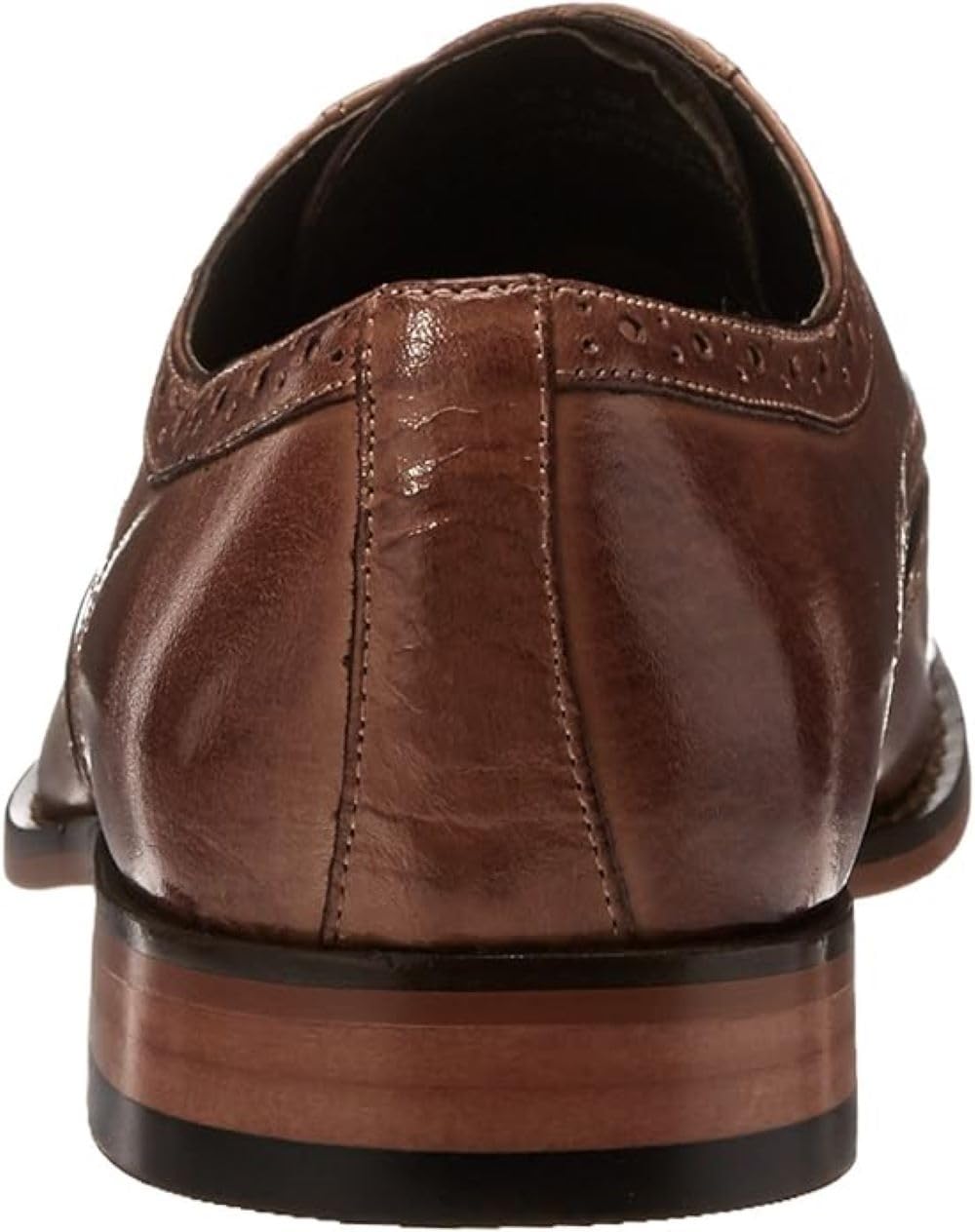 STACY ADAMS Men's Tinsley Wingtip Oxford Dress Shoes - Classic Business Formal & Wedding Shoes for Men - Comfortable Leather Dress Shoes for Office, Interview & Special Occasions