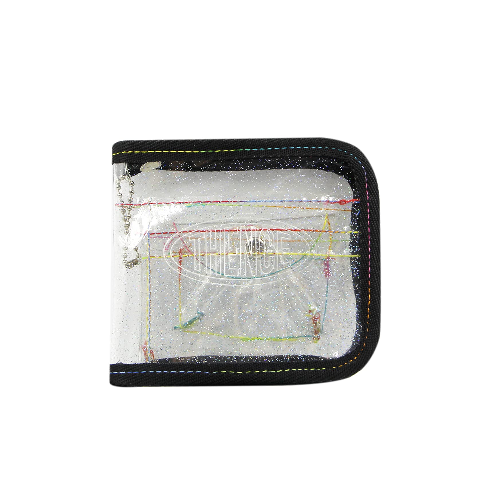 Clear Jelly Bifold Wallet for Women - Transparent ID Card Holder with Detachable Neck Lanyard - Perfect for Photocards, Coins & Cash (Ideal for Concerts, Travel & Everyday Use)
