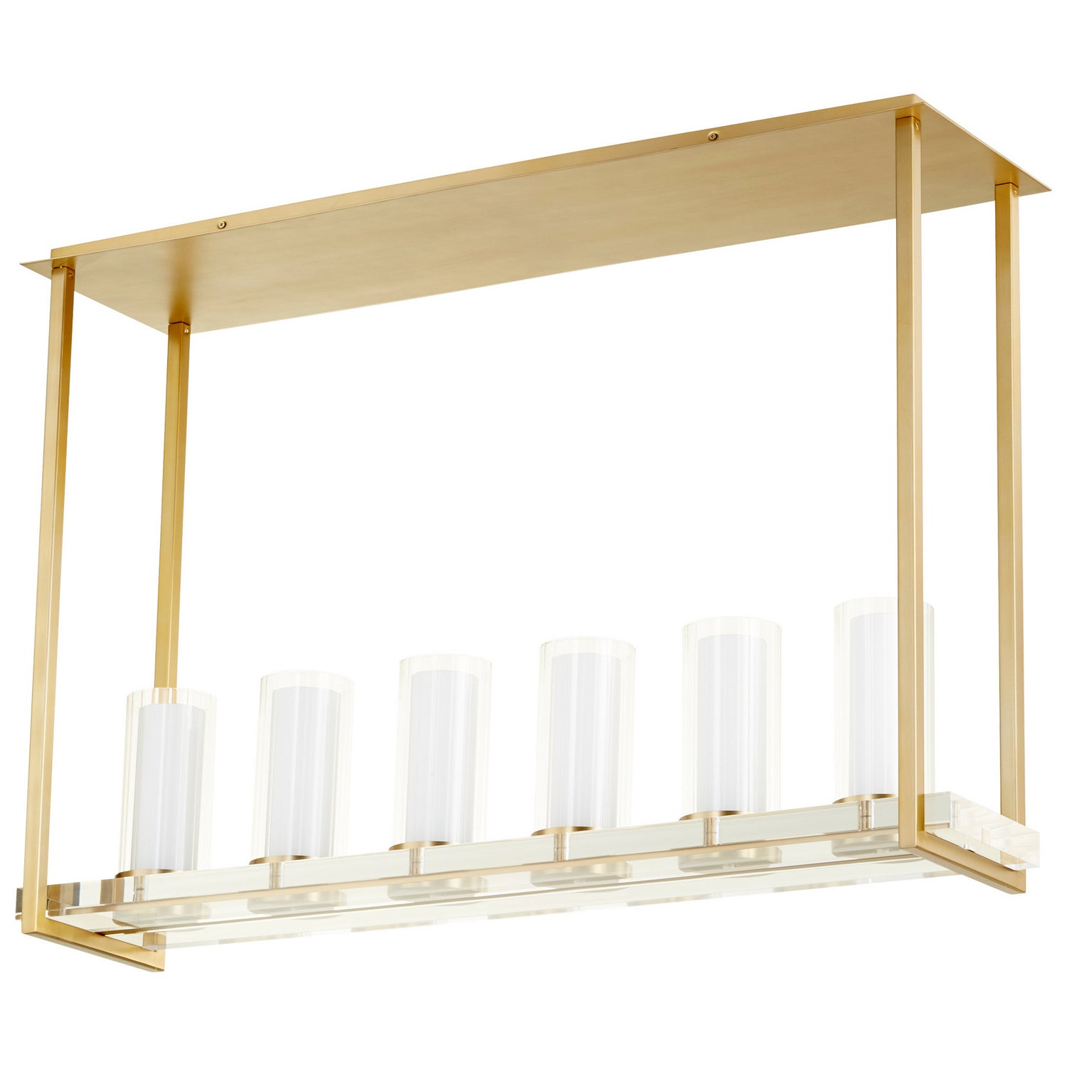 Cyan Design 09227 Orion Pendant Light Fixture - Aged Brass Finish - Large Size for Dining Room, Kitchen Island or Entryway Lighting
