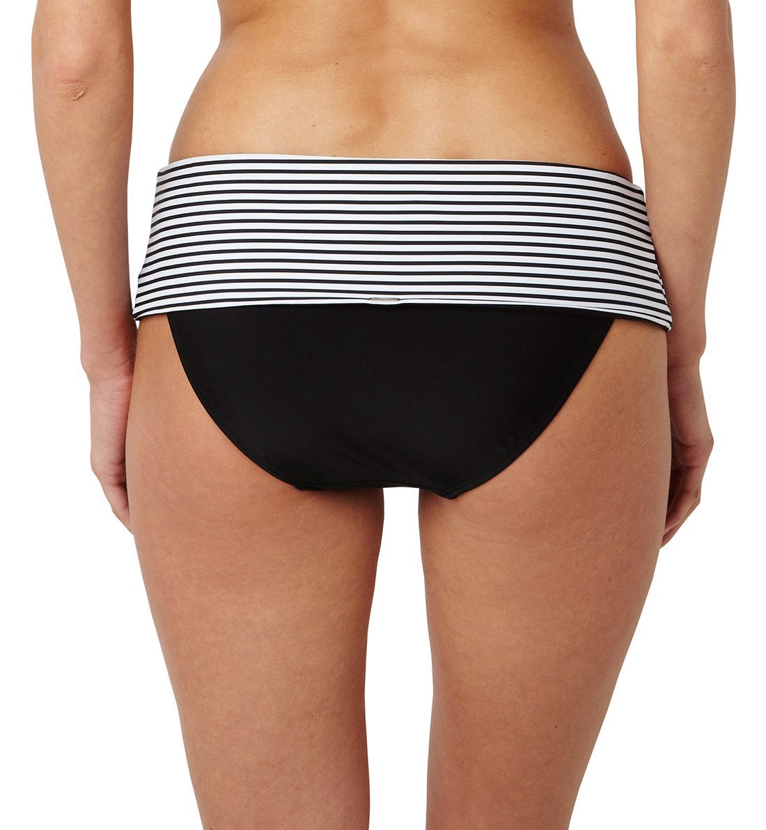Panache Women's Swim Anya Stripe Folded Bikini Bottom - High Waisted Bikini Bottoms for Women, Comfortable Swimwear with Adjustable Side Ties - Perfect for Beach Vacations, Pool Parties & Summer Getaways