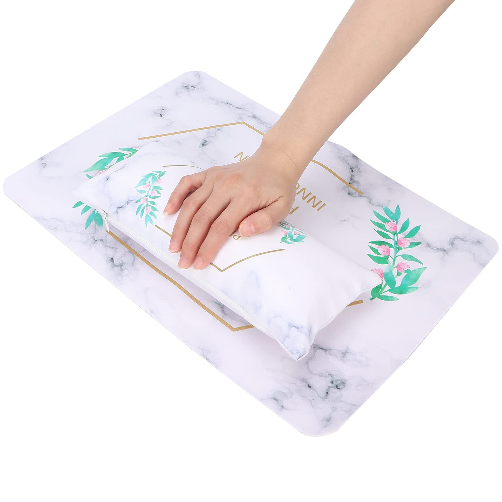 Premium Nail Armrest Pillow with Soft Mat - Durable & Comfortable for Nail Technicians, Manicure Salons & Nail Schools - Perfect for Gel, Acrylic & Nail Art Services