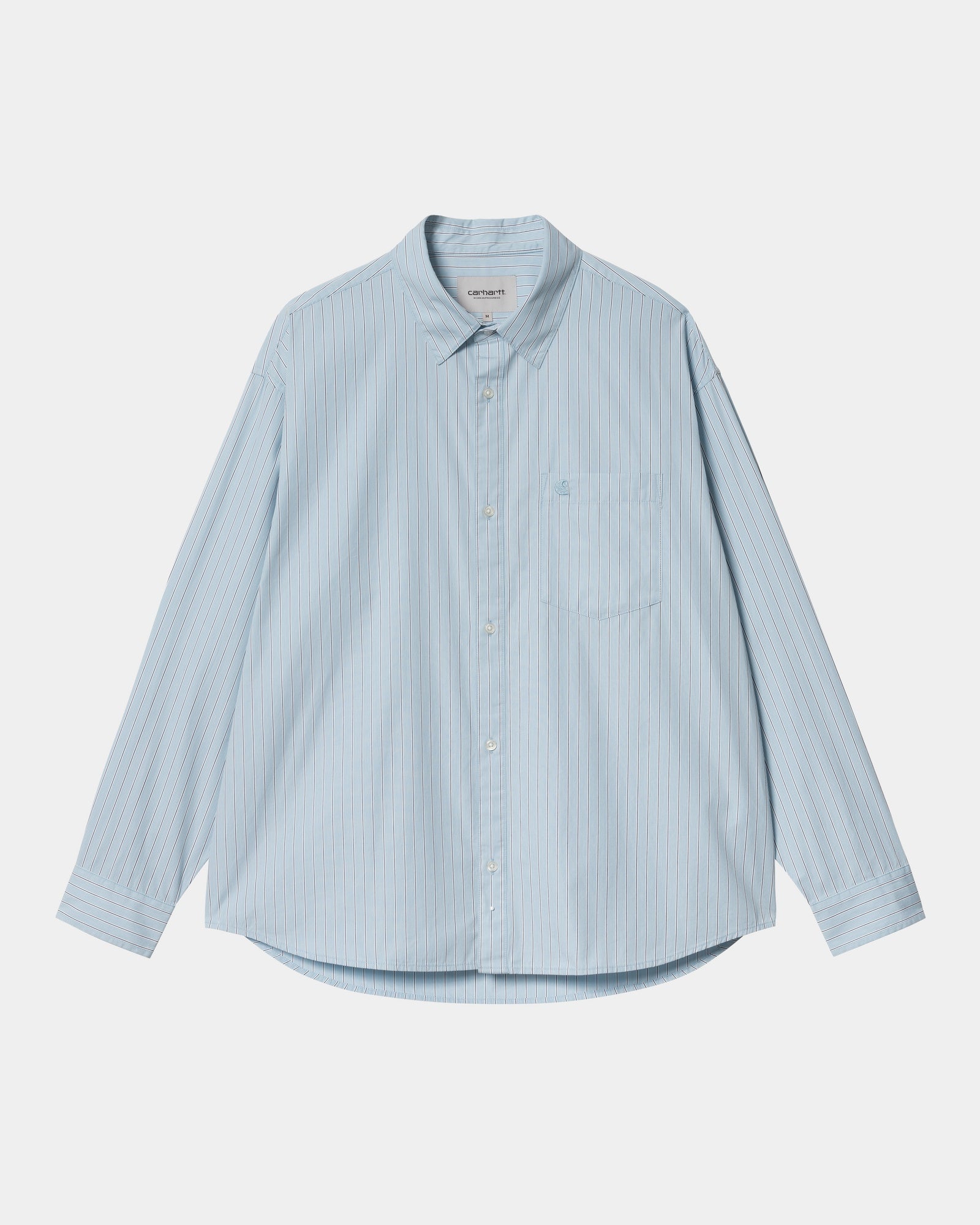 Notus Men's Casual Shirt - Bluebird Bova Stripe Button Down Shirt for Business Casual & Summer Outfits | Comfortable Breathable Office & Weekend Wear