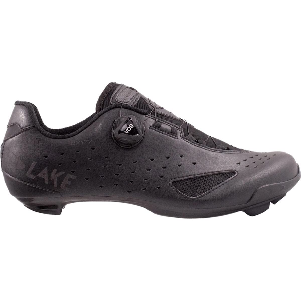 Lake Cx177 Wide Cycling Shoes for Men - Comfortable Road Bike Shoes with Stiff Sole for Performance Cycling & Indoor Training | Perfect for Road Biking, Spinning Classes & Long-Distance Rides