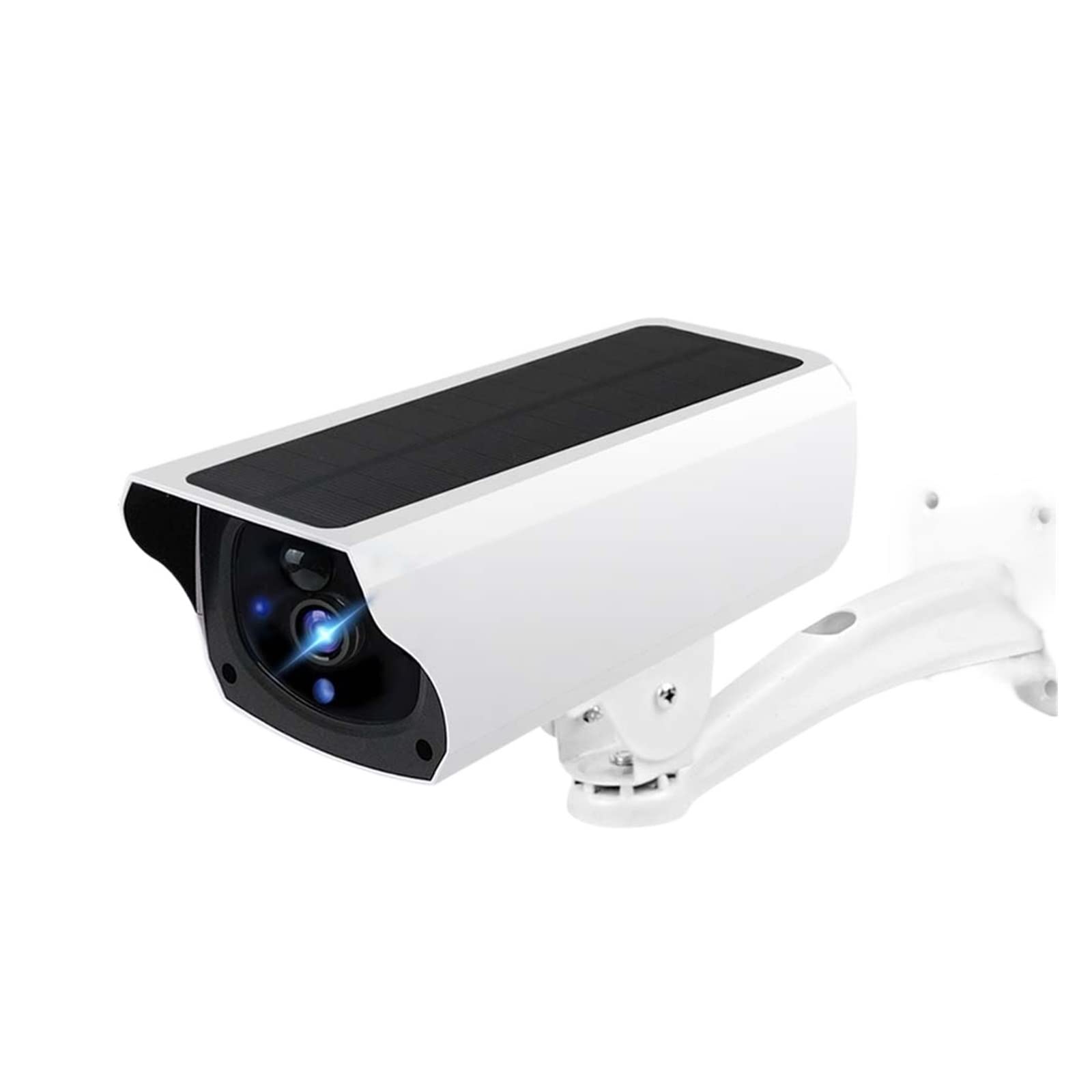 Solar Security Camera Outdoor - WiFi IP Camera with PIR Motion Detection, Waterproof, Rechargeable Battery & 64GB Storage - Ideal for Home Surveillance, Yard Monitoring & Property Protection