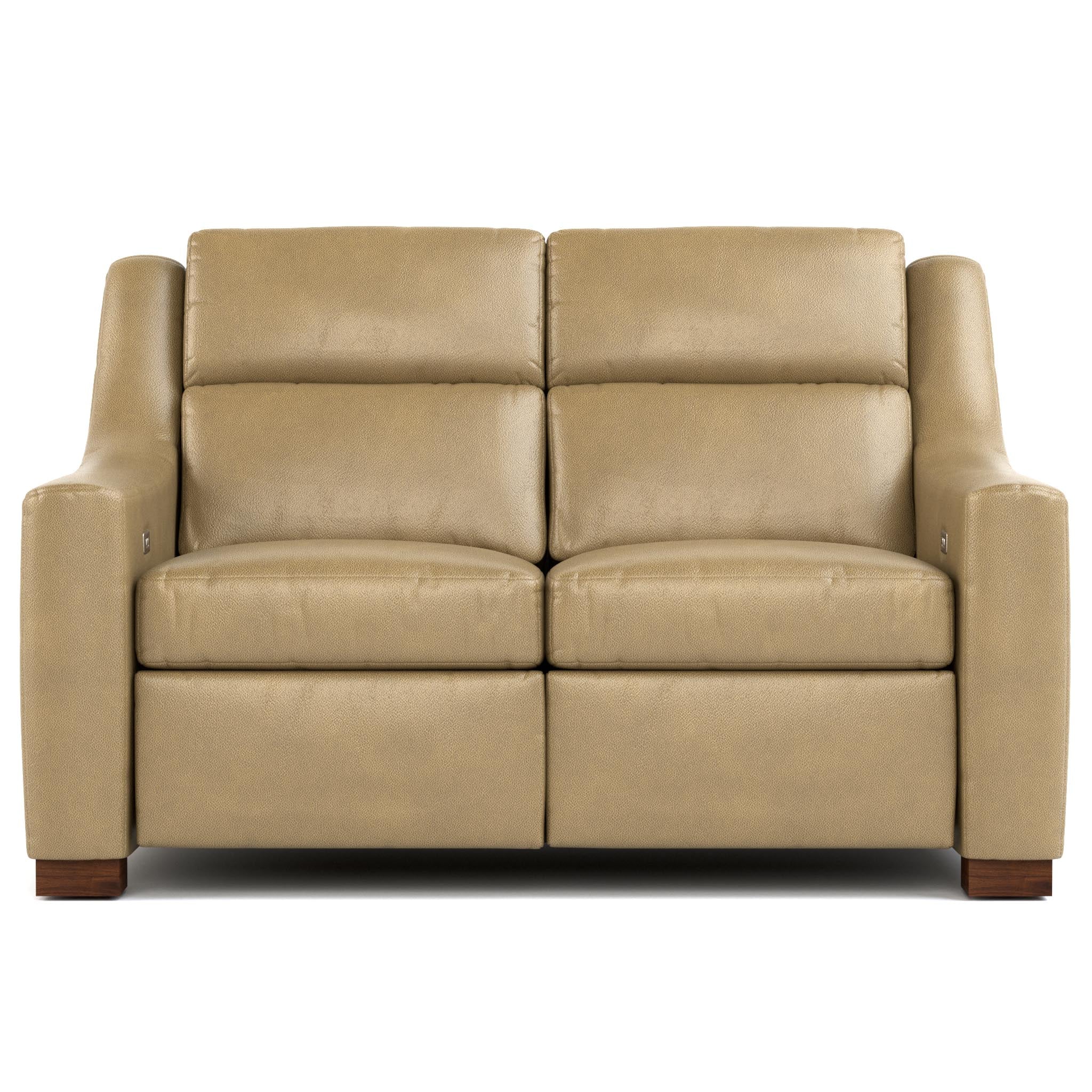Hawley Power Motion Loveseat - Electric Reclining Sofa with USB Charging & Cup Holders, Perfect for Living Room, Home Theater, and Small Spaces